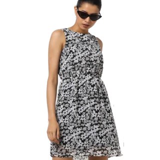 RIO Floral Print Fit & Flare Dress at Rs.392